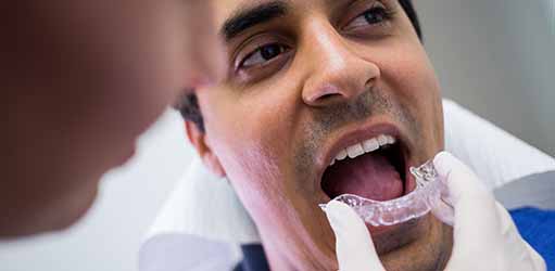 férula para dientes